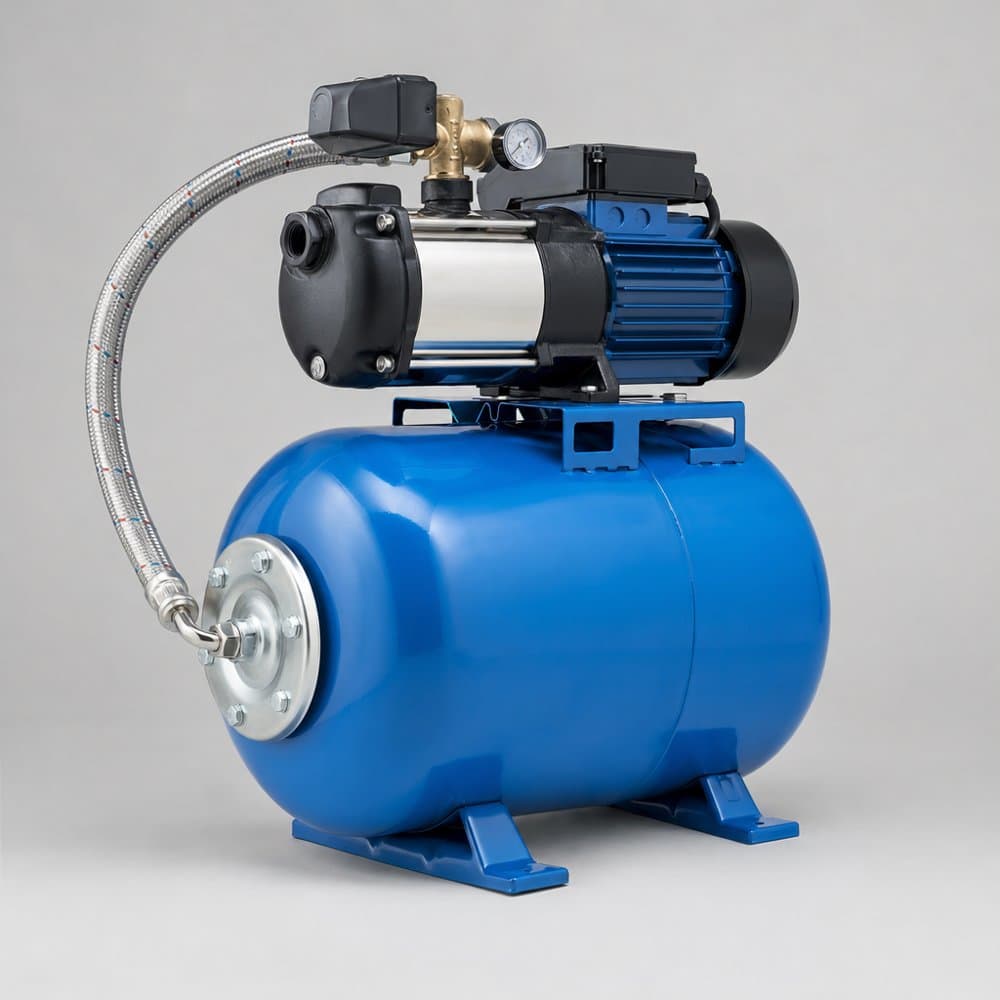 Хидрофорна система 1.1kW със 100л съд