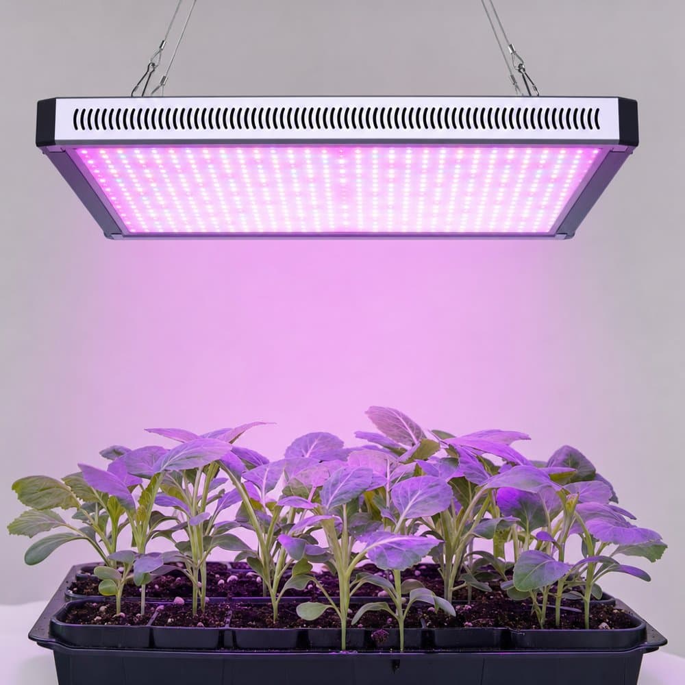 LED лампа за растения 100W пълен спектър